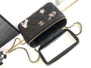 Chanel 24c Vanity Case Black Bag 17cm - 5