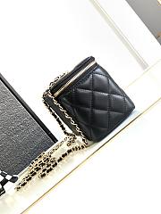 Chanel 24c Vanity Case Black Bag 17cm - 4