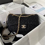 Chanel Medium Flap Bag Black 25cm - 1