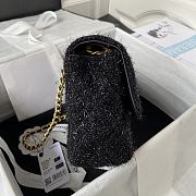 Chanel Medium Flap Bag Black 25cm - 6