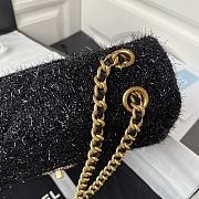 Chanel Medium Flap Bag Black 25cm - 3