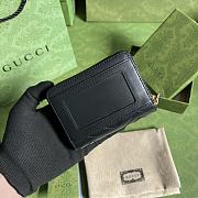 Gucci Marmont Wallet Black 11.5x8.5x3cm - 2