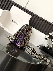 Chanel Sequins Black Bag 16x7x16cm - 5