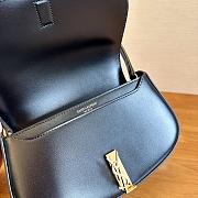 YSL Voltaire Mini Shoulder Bag Black 21x11x4.5cm - 2