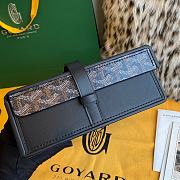 Goyard Black Leather Watch Box for 8 Watches 26.5x20x7.5cm - 2