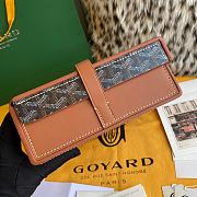 Goyard Brown Leather Watch Box for 8 Watches 26.5x20x7.5cm - 5