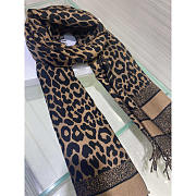 Dior Logo Leoprad Scarf 190x65cm - 5