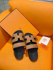 Hermes Chypre Sandal Brown Black - 5