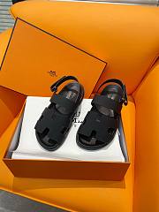 Hermes Black Sandals - 2