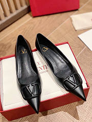 Valentino Black Flat - 1