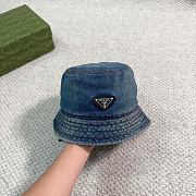 Prada Denim Blue Hat - 1