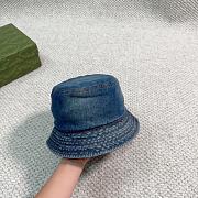 Prada Denim Blue Hat - 4