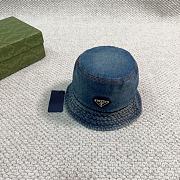 Prada Denim Blue Hat - 2