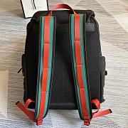 Gucci Techno Canvas Backpack 32x45x14cm - 5