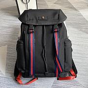 Gucci Techno Canvas Black Backpack 32x45x14cm - 1