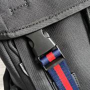 Gucci Techno Canvas Black Backpack 32x45x14cm - 4