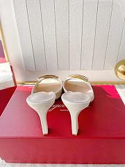 Roger Vivier White Patent Heel 8.5cm - 5