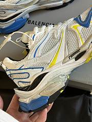 Balenciaga Runner 2.0 Sneaker White Yellow Blue  - 5