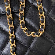 Chanel Baguette Bag Lambskin Black 24x11.5x4.5cm - 2