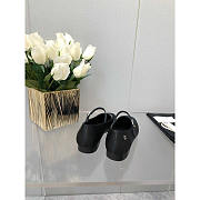 Chanel Mary Janes Satin & Diamanté Black - 3