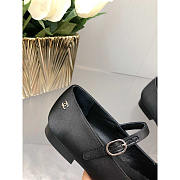 Chanel Mary Janes Satin & Diamanté Black - 4