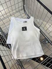 Chanel Tank Top White - 1