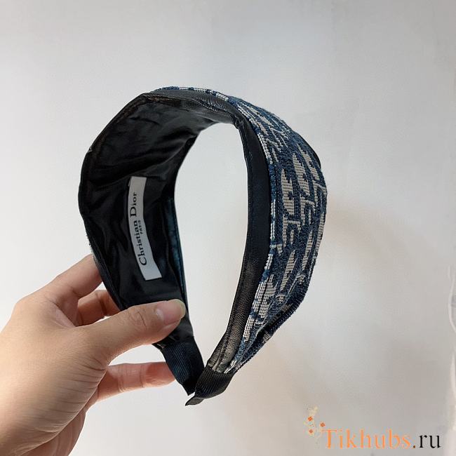 Dior Hairband Blue - 1