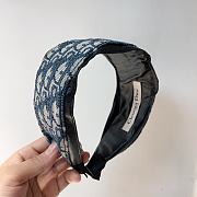 Dior Hairband Blue - 4