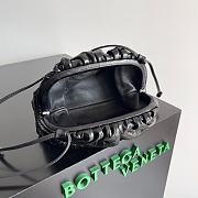 Bottega Veneta Mini Pouch Black Crocodile Bag 22x13x5cm - 6