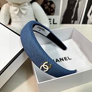 Chanel Denim Hairband - 2