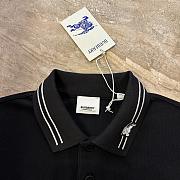 Burberry Black Polo Shirt  - 4