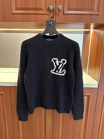 Louis Vuitton LV Black Sweater 02