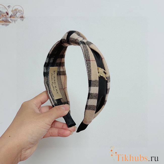 Burberry Black Hairband - 1