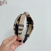 Burberry Black Hairband - 4