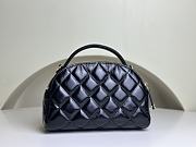 Chanel Bowling Bag Black 20x13cm - 4