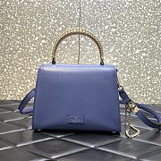 Valentino Vsling Garavani Blue Bag 22x17x9cm - 4