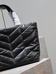 YSL Black Shopper Puffer Bag 57x36cm - 5