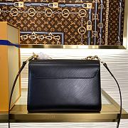 Louis Vuitton LV Black MM Twist 23 x 17 x 9.5 cm - 2