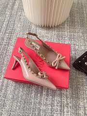 Valentino Garavani Rockstud Slingback Pumps Pink 6.5cm - 3