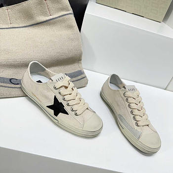 Golden Goose Super-Star White Black Sneaker