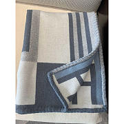 Hermes Ithaque Blanket Grey 170x135cm - 5