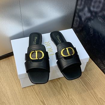 Dior Montaigne Sandals Black