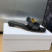 Dior Montaigne Sandals Black - 4