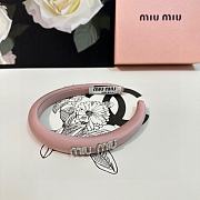 Miu Miu Pink Hairband  - 2