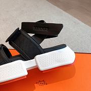 Hermes Geek Sandal Black  - 4