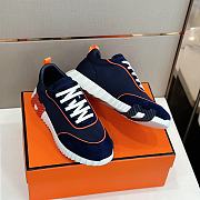 Hermes Bouncing Blue Sneaker - 5