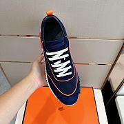 Hermes Bouncing Blue Sneaker - 2