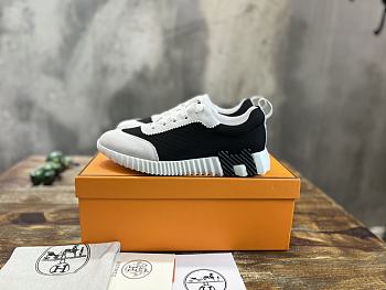 Hermes Black Bouncing Sneaker