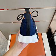 Hermes Flex Slip-on Sneaker Blue - 5