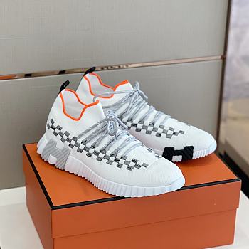 Hermes Flex Slip-on Sneaker White